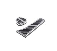 XNJIADVSY Compatible With -Benz Smart 451 453 Fortwo Forfour 2009-2021 Aluminum Alloy Car Pedal Pedal Decorative Accessories(For 2009-2014)