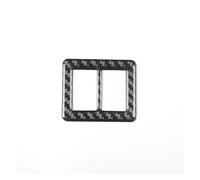 XNJIADVSY Compatible With Car Gear Shift Seat Heating Adjustment Button Frame Panel Trim Sticker Compatible With 2011-2019 Nissan JUKE Infiniti ESQ Accessories