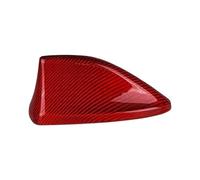 XNJIADVSY Compatible With Carbon Fiber Shark Fin Antenna Cover Compatible With Subaru WRX S4 STI VB 2022 2023 2024 Car Sticker Exterior Trim Accessories(Red)
