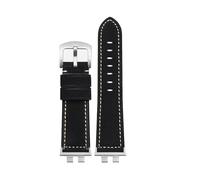 XNJIADVSY Compatible With G-SHOCK Casio GMW-B5000 Small Silver Bar Men's Soft Comfortable Watchband Accessories 22mm(Black-Steel-K2)