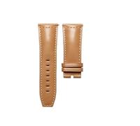 XNJIADVSY Compatible With LONGINES SPIRIT L3.811 CALF LEATHER WATCH STRAP(Red Black,21mm)