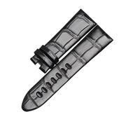 XNJIADVSY Compatible With MONTBLANC TIMEWALKER STAR ALLIGATOR LEATHER WATCH STRAP(Beige,20mm)