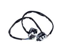 XNJIADVSY Compatible With Motorcycle Switches Converter Universal Electrical System Aluminum Compatible With Lights & Horns(Electroplating color)