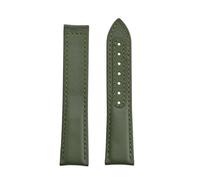 XNJIADVSY Compatible With Omega Seamaster Sailcloth Leather Watch Strap 20mm 22mm Canvas Band Waterproof Sport Business Wristband Men(Green-No Buckle,22mm)