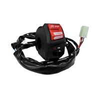 XNJIADVSY Compatible With Replacement Parts Motorcycle Handlebar Switch Assembly Start Stop Engine Run Double Flash Combo Control