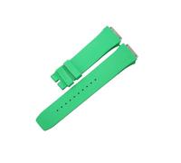 XNJIADVSY Compatible With RICHARD MILLE RM07-01,RUBBER WATCH STRAP(GREEN)