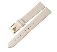XNJIADVSY Compatible With（ Style） lizard Watch Strap Shining Genuiear-resistant Srtap 8mm 10mm 12mm 14mm 16mm Shiny Band(Khaki-gold,12mm)