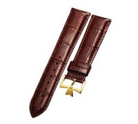 XNJIADVSY Compatible With Vacheron Constantin Male Watch Cowhide Leather Strap VC Inherit Art Master Series 18mm 19mm 20mm 21mm(Blue Light Blue,21mm)