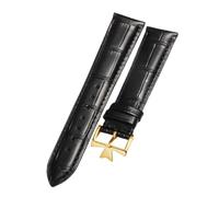 XNJIADVSY Compatible With Vacheron Constantin Male Watch Cowhide Leather Strap VC Inherit Art Master Series 18mm 19mm 20mm 21mm(Black Gray,22mm)