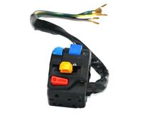 XNJIADVSY Compatible With Vehicle Handlebar Motorcycle Five-function Switch Dirt Bike Multi-function Switches Light Horn Indicator