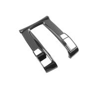 XNJIADVSY LHD Carbon Fiber Style Compatible With Honda Civic 10th 2016 2017 2018 2019 2020 Car Center Gear Shift Panel Cover Frame Trim Accessories