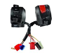 XNJIADVSY Universal Motorcycle Handlebar Seat Switch Combo, Handlebars Controller Button Compatible With Yamaha Old Wave