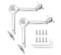 XNJIHWA 2 Pcs Lid Support Hinges Soft Close Dampers Door Hinge Hydraulic Arm Adjustable Lift up Stay Support in 40lb