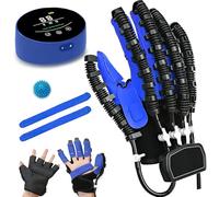 XNKLPY Hand Function Rehabilitation Robot Gloves for Hemiplegia Recovery, Stroke Hand Rehabilitation Equipment, Robot Rehab Gloves Extension for Stroke Hemiplegia Patients B Right M