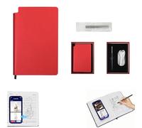 XNote - Ai-Powered Smart Writing Set,2025 new upgraded model, real-time synchronized notes and drawings, smart digital notebook drawing pad with smart pen(Red,B)