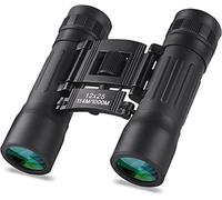 Xnourney 12x25 Compact Binoculars, High Powered Easy Focus Binoculars, Portable Large Eyepiece Binocular for Adults Kids Bird Watching,Opera Concert, Travel, Hiking, Outdoor Scenery, Football Game
