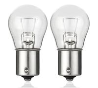 Xnourney 380 Bulb P21/5W BAY15D 12V Halogen Brake Light Bulbs, 2 Pack Boxed