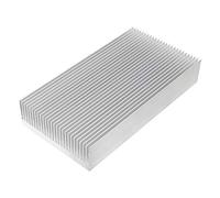 Xnrtop Silver Tone Aluminium Radiator Heatsink Heat Sink 150x80x27mm， 6" x 3" x 1.1"(LWH)