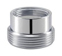 XNTONG - Faucet Adapter, Internal Thread M16to External Thread M22 Faucet Converter, Faucet Aerator Adapter, Suitable for Connecting Aerators to Kitchen Faucets, (M16-M22)
