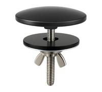 XNTONG Sink Hole Cover, Sink Blanking Cap, Tap Hole Blanking Plug, Black