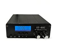 Xnuiasqe -05C FM Transmitter 0.2W Multifunctional Stereo Bluetooth/USB TF Card/Microphone Wireless Audio Transmission Low-Power