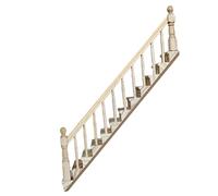Xnuiasqe 1:12 DIY Miniature Accessories Right Stairs Handrail Wooden Furniture Toy Children Gift Christmas Model