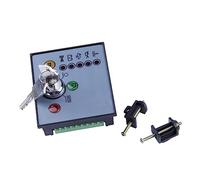 Xnuiasqe 1 PCS HGM170 Automatic Engine Control Module Power Genset Parts AC Generator Controller Electronic Circuit Board Auto Start Black Generator Controller