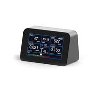 Xnuiasqe 10-in-1 Carbon Dioxide Detector Formaldehyde/TVOC //PM2.5 Temperature/Humidity/HCHO Air Quality Monitor Audible