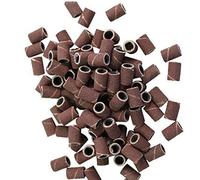 Xnuiasqe 100 Pcs Sanding Bands 120# Drill Machine Grit For Nail Art Pedicure