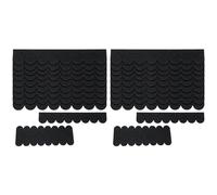Xnuiasqe 106-Pack Roofing Felt for Bird Houses, Self-Adhesive Waterproof Shingles, Ideal for Small Building Roofs
