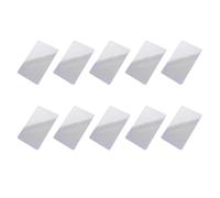 Xnuiasqe 10PCS UHF White RFID Card with Punch Hole 8654 H3 Chip Ultra-High Frequency 860-960MHz RFID Card