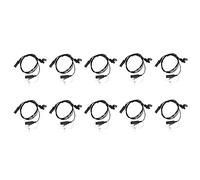 Xnuiasqe 10X Walkie Talkie Air Acoustic Tube PPT Headset Earpiece for Xir P6600 P6620 XPR3300 XPR3500 MTP3250