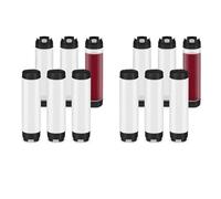 Xnuiasqe 12 Pcs 16 Oz Condiment Squeeze Bottles Inverted Plastic Squeeze Bottle for Sauces Refillable Tip Large Valve Dispenser