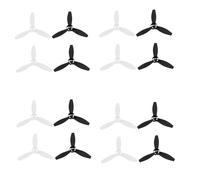 Xnuiasqe 16 Propellers Props Replacement Parts Blades for Parrot Bebop 2 Drone Black White