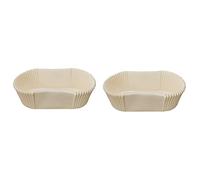 Xnuiasqe 160 Pack Greaseproof Loaf Tin Liners Straight Edge Baking Parchment Paper Non Stick Cake Pans Cake Tin Liner