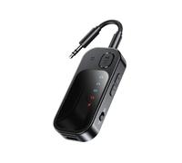 Xnuiasqe 2 in 1 Multipoint Bluetooth 5.4 Audio Transmitter Receiver 3.5mm AUX TF Card Play HIFI Bluetooth Audio Receiver with Mic