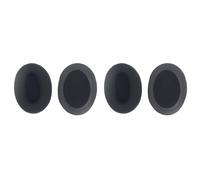 Xnuiasqe 2 Pairs 90x70mm Universal Earpads for Headphones Covers Replacement Soft Sponge Breathable Mesh Cushions