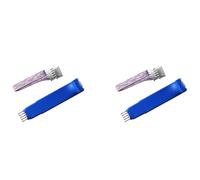 Xnuiasqe 2 Set 2.54MM 5P STM32 Programming Probe Module Programming STM8 Pogo Pin XH2.54 Socket Cable DIY Test, 2.54MM 5P