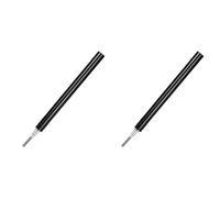 Xnuiasqe 2 Set 9/16 Inch (14mm) Power Nut Driver, 12 Inch Nut Runner Hollow Socket with 1/4 Inch Hex Shank, Fit Long Bolts
