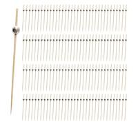 Xnuiasqe 200X Disco Ball Decorative Toothpicks for Appetizers, Fancy Bamboo Skewers for Appetizers Drinks Disco Party Decorations