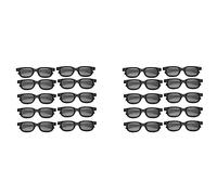 Xnuiasqe 20Pcs Polarized Passive 3D Glasses for Cinema IMIX Screen
