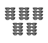 Xnuiasqe 20Pcs Polarized Passive 3D Glasses for Cinema IMIX Screen