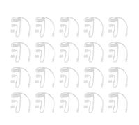 Xnuiasqe 20X Earphone Accessories Transparent Coil Acoustic Air Tube Earplug for Two-Way Radio Walkie Talkie Earpiece Headset