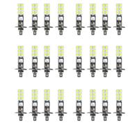 Xnuiasqe 24PCS H1 6000K Super White 80W LED Headlight Bulbs Kit Fog Driving Light