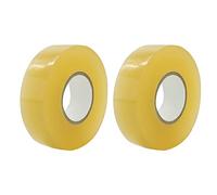 Xnuiasqe 2Pack Hockey Tape Multipurpose Clear Shin Pad Sock Tape Roll Sports Gear 2.4cmx28M