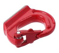 Xnuiasqe 2T G80 Anchor Hook Red 4400lbs Capacity Heavy Duty Lifting Hook 2T Heavy Duty Lifting Hook Red Lifting Welding Hook 4400lbs Capacity Safe Welding Hook