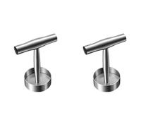 Xnuiasqe 2X 304 Stainless Steel Hamburger Meat Cake Burger Patty Maker Mold Manual Cake Beef Pork Rice