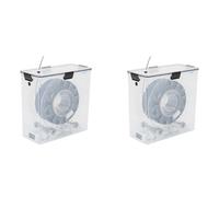 Xnuiasqe 2X 3D Printer Filament Dry Box Storage Hot-Air Heating Storage Printing Material Box Holder Moisture-