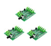 Xnuiasqe 2X 7V-12V DC Brushless Driver Board Controller for Hard Drive Motor 3/4 Wire Speed Control Board