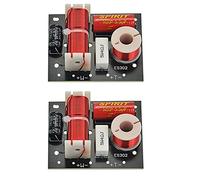 Xnuiasqe 2X ES302 2 Ways Audio Speaker Crossover Treble+ Frequency Divider Crossovers Speaker Filters DIY for Home Theater